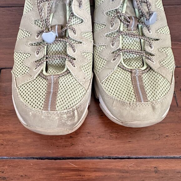 L.L. Bean Athletic Walking Running Shoes 05330 Women's 11M Green Mesh Sneakers - Picture 5 of 13